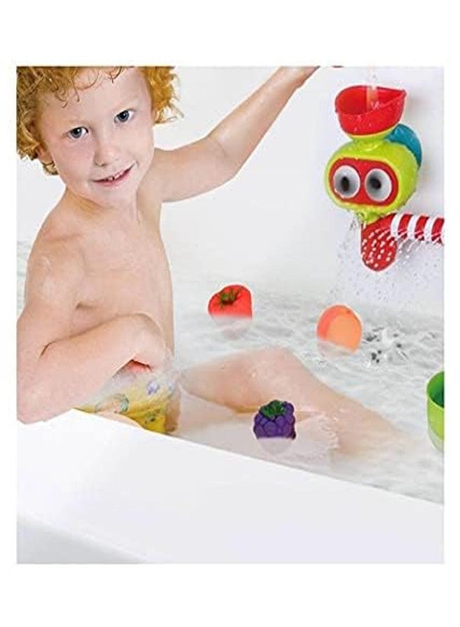 DTR Creation Fruit Shaped Soft Squeeze Toys for Kids - Watermelon, Banana, Orange, Strawberry, Grapes & Mango | Bath Toys for Babies | Pack of 6 | Multicolor | 3M+ - Image 3
